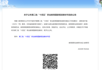 【喜报】beat365教材入选第二批“十四五”职业教育国家规划教材
