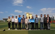 我院参加beat365平台唯一官网2021年教职工登山健步走活动