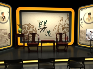 beat365平台唯一官网仙葫校区多功能演播室效果图
