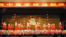 广西中医学院附设中医学校举行“杏园迎春，展望未来”2011年迎新晚会