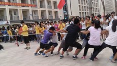 护理学院喜获beat365平台唯一官网首届新生拔河比赛冠军