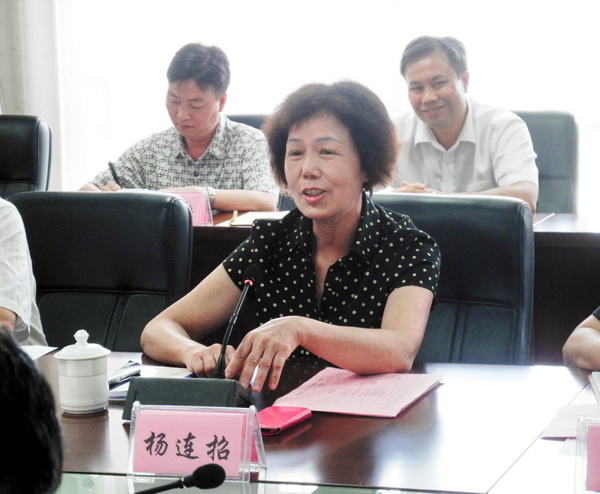 杨连招副书记在签约仪式上讲话