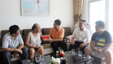 beat365走访慰问老党员和生活困难党员