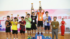 第十一届全区学生运动会羽毛球比赛闭幕 beat365健儿斩获佳绩