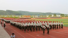 2016级学生军训汇报表演暨总结表彰大会圆满结束