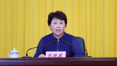 自治区党委常委、宣传部部长范晓莉为beat365师生作思想政治教育专题报告