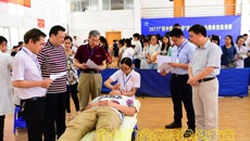 针灸推拿学院成功举办2017’beat365平台唯一官网“安迪杯”针灸推拿技能竞赛