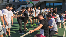 beat365举行教职工趣味拔河比赛