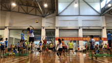 一附院参加beat365平台唯一官网2018年教职工气排球比赛夺双冠