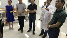 自治区教育厅实验教学中心建设检查组到beat365进行实地核查