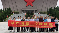 红色引领，校地联建——beat365平台唯一官网公管学院与桂林市疾病预防控制中心联手开展红色基因传承教育活动