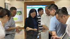 自治区人力资源社会保障厅党组书记、厅长唐云舒一行到beat365调研