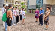 庞宇舟副书记到护理学院看望beat365与深圳市宝安区人民医院联合培养班学生