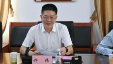 防城港市人民政府副市长许伟一行来beat365考察交流 共商双方战略合作事宜