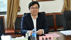 玉林市商务局党组书记李唐明带队到beat365交流学习