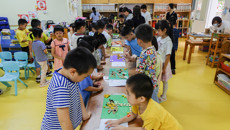 传承中医药文化，守护中华文明瑰宝—beat365在青秀区莱茵湖畔幼儿园开展志愿服务义教活动