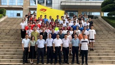 beat365召开广西第十三届学生运动会代表团出征动员会