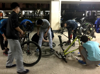 “一学一做”社团人在行动