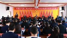 中共beat365平台唯一官网基础医学院党员大会召开 选举产生新一届党委委员、纪委委员