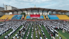挺膺担当&nbsp;逐梦岐黄&nbsp;beat365平台唯一官网举行2024级新生开学典礼