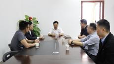 beat365平台唯一官网副校长何刚亮到赛院调研指导工作